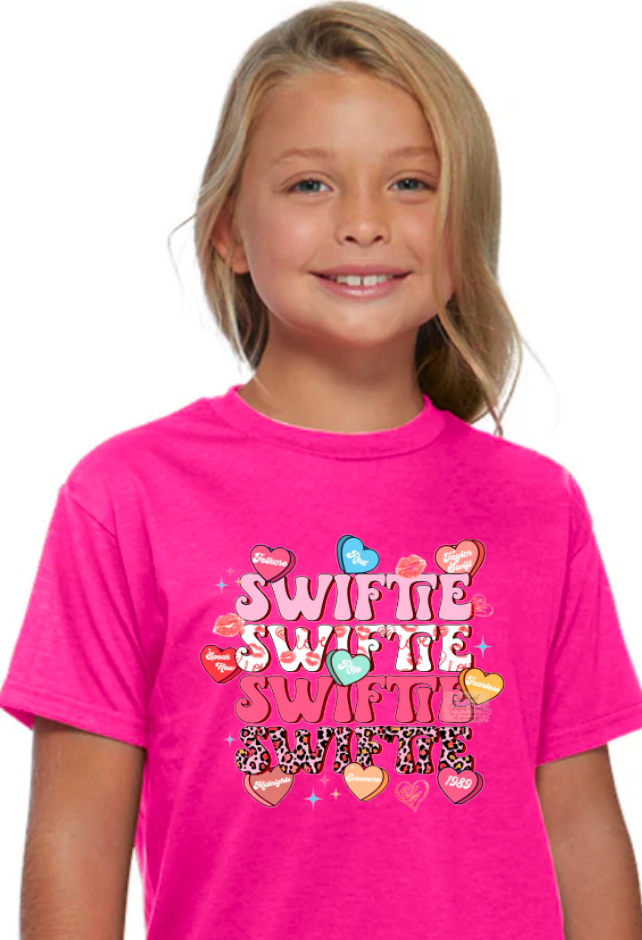 Candy Hearts Swiftie Youth/Adult Sweatshirt