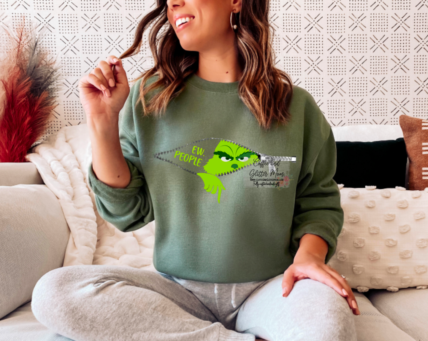 Ew People Christmas Sweatshirt