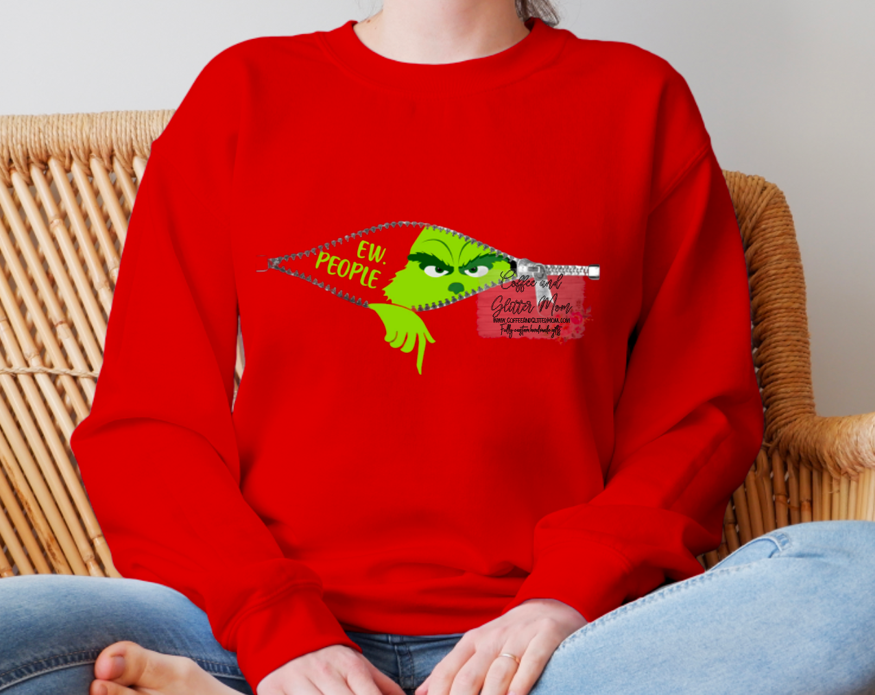 Ew People Christmas Sweatshirt