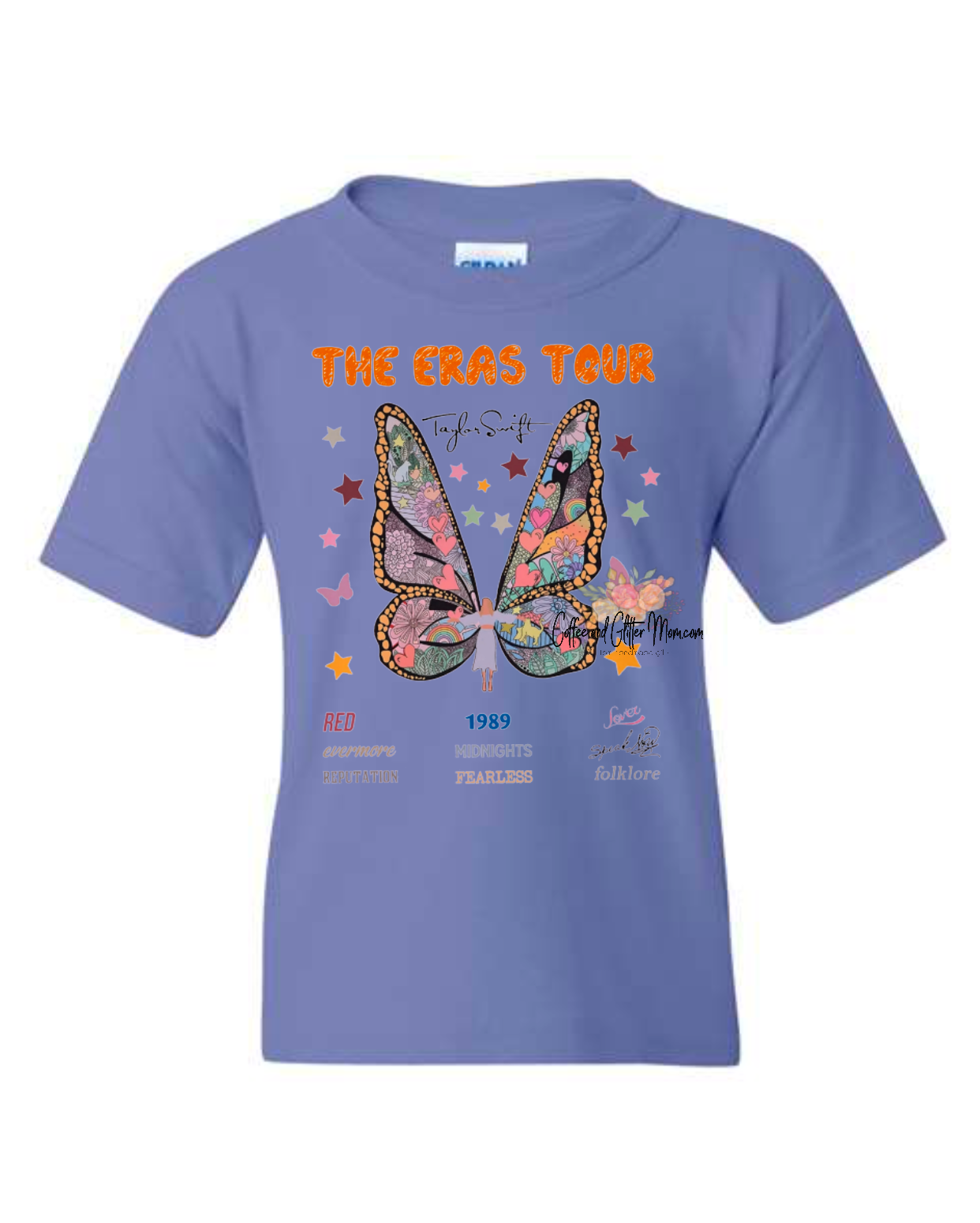 Butterfly Eras Tour Youth Tee or Sweatshirt