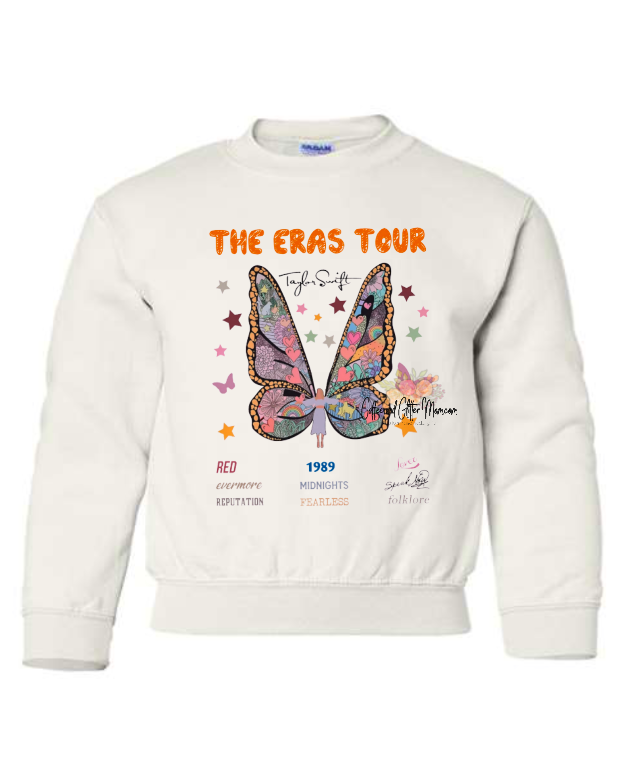 Butterfly Eras Tour Youth Tee or Sweatshirt