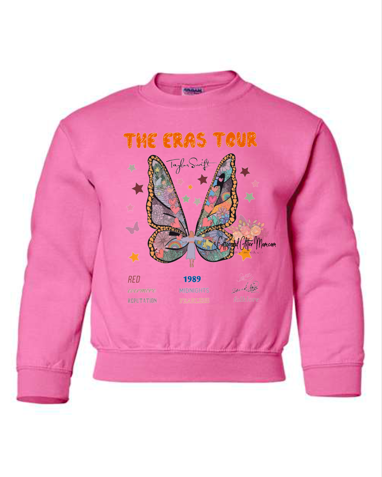 Butterfly Eras Tour Youth Tee or Sweatshirt