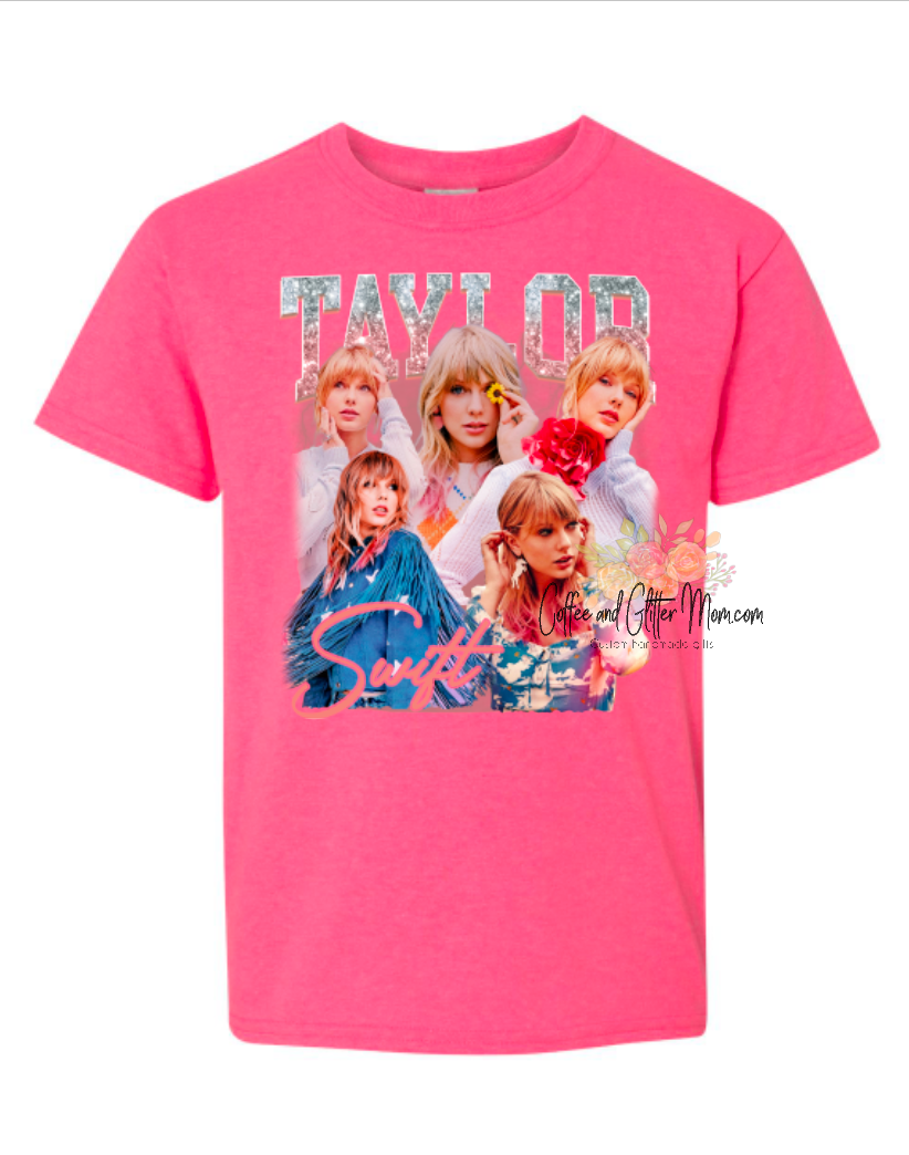 Faces of Taylor Youth Tee or Sweatshirt