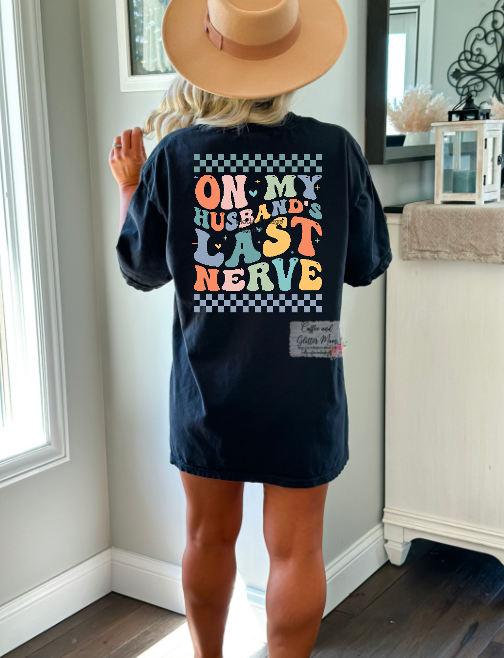 On My Husband's Last Nerve Unisex Tee