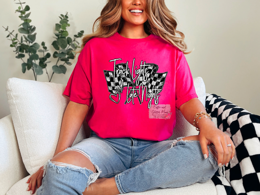 Track Lights & Late Nights Unisex Tee or Sweatshirt