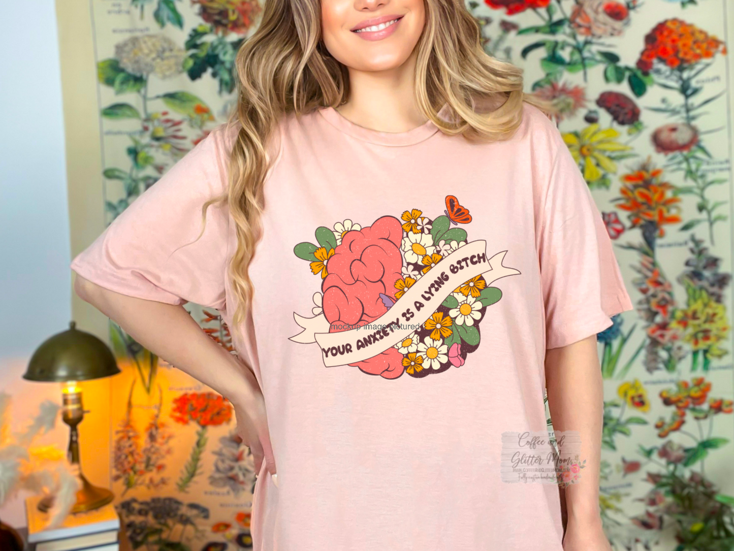 Your Anxiety Is A Lying Bitch Unisex Bella+Canvas Tee