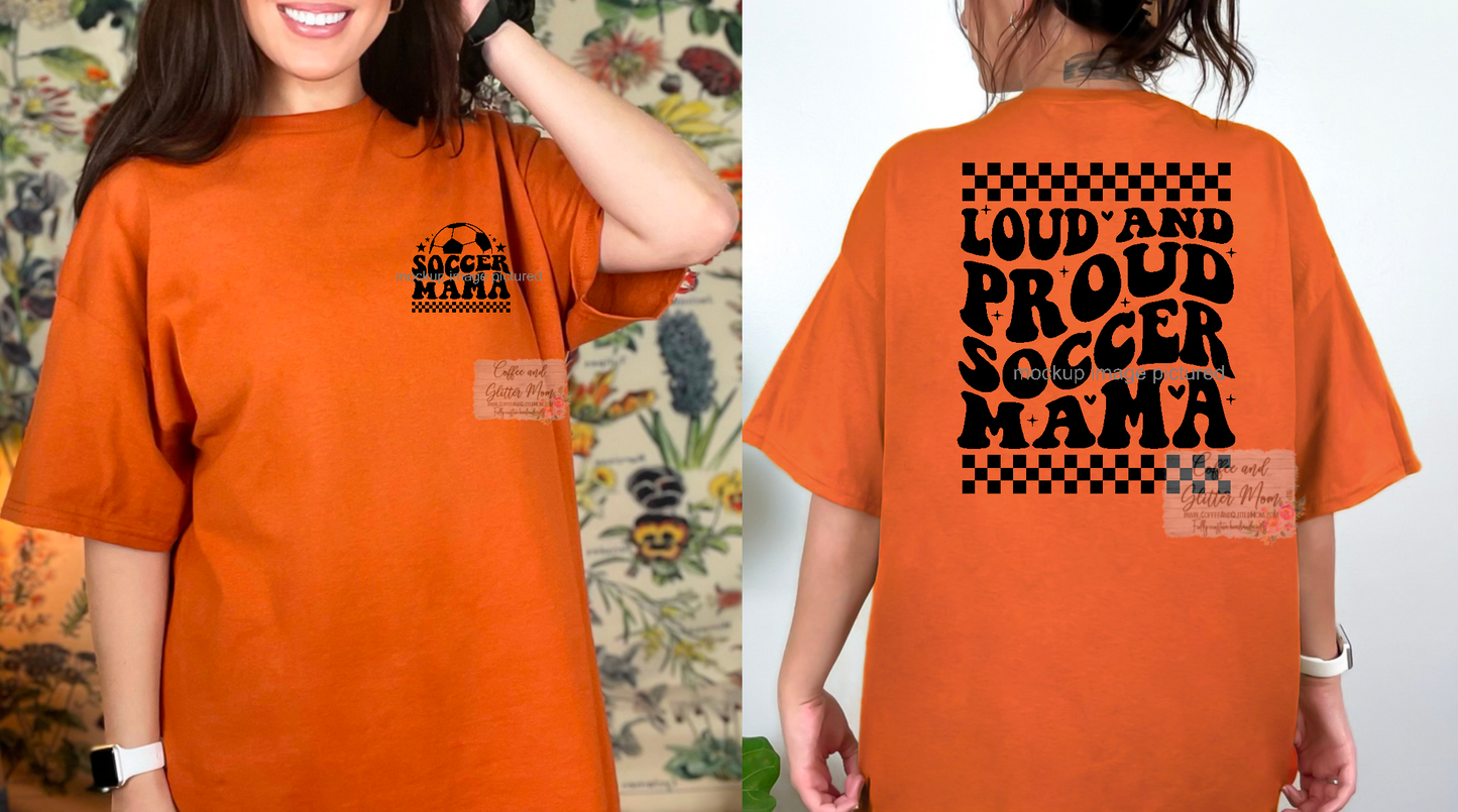 Loud Mouth Soccer Mama Unisex Tee