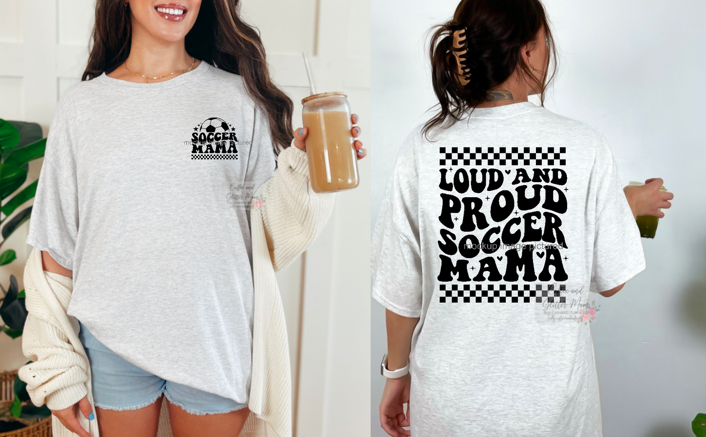 Loud Mouth Soccer Mama Unisex Tee