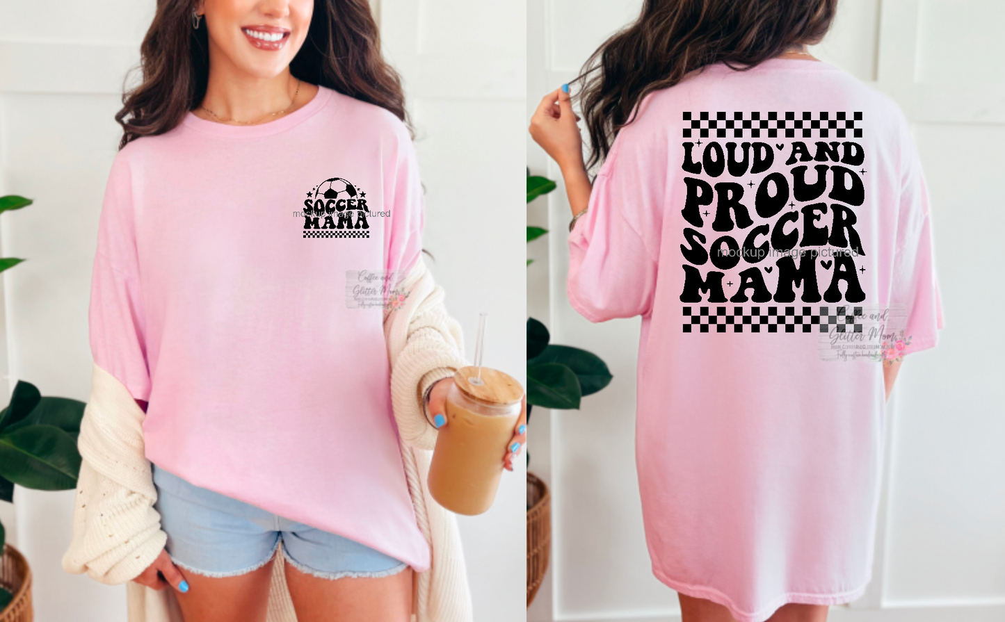 Loud Mouth Soccer Mama Unisex Tee