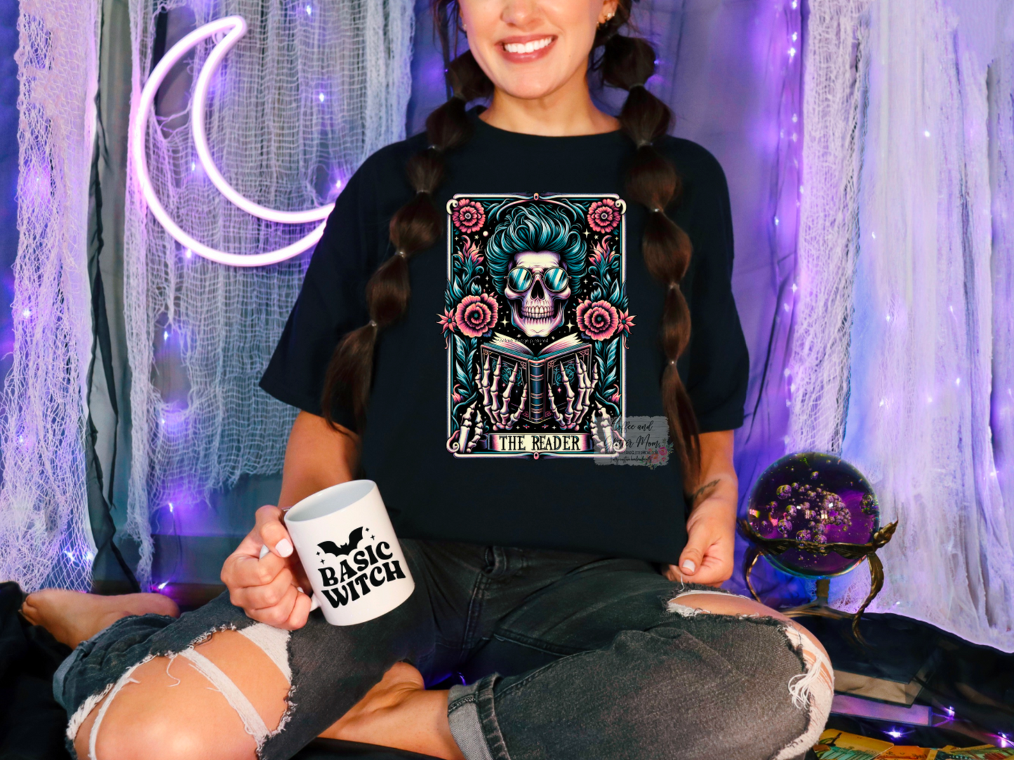 The Reader Tarot Card Unisex Tee