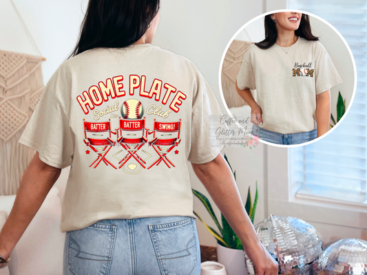 Home Plate Social Club Unisex Tee