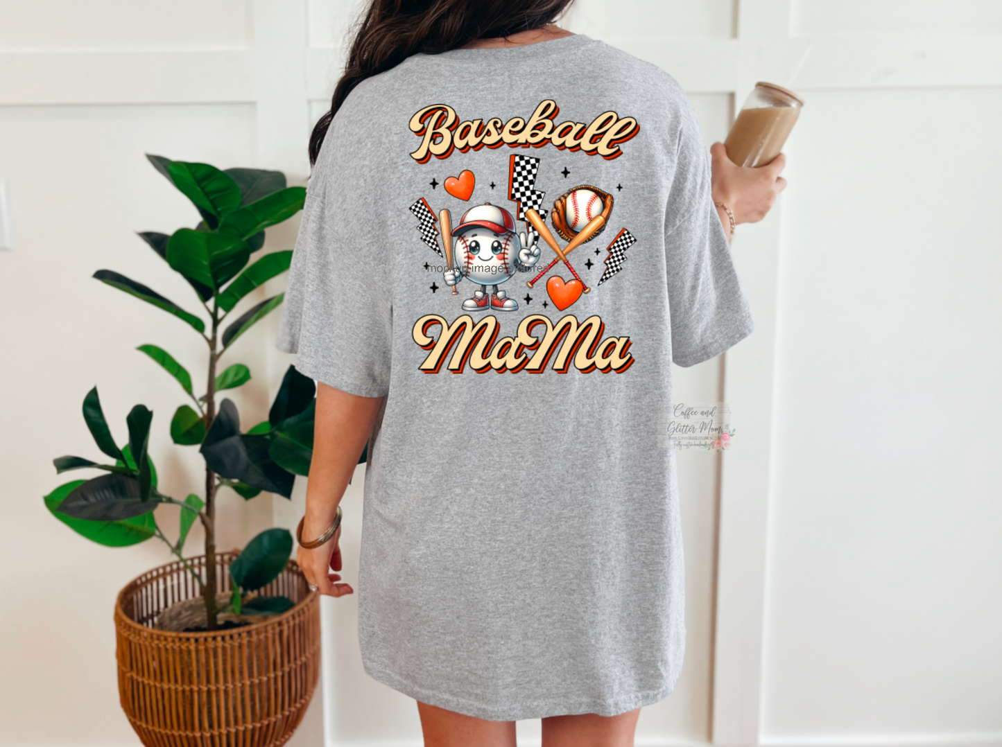 Baseball Mama Vibes Unisex Tee