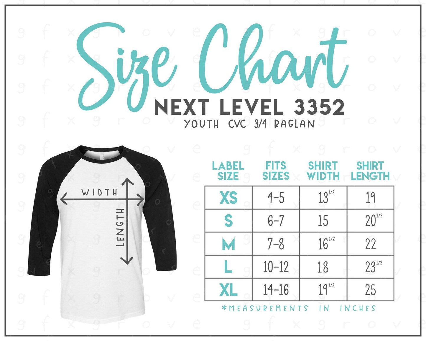 Cheer Life Youth Medium 3/4 Sleeve Tee