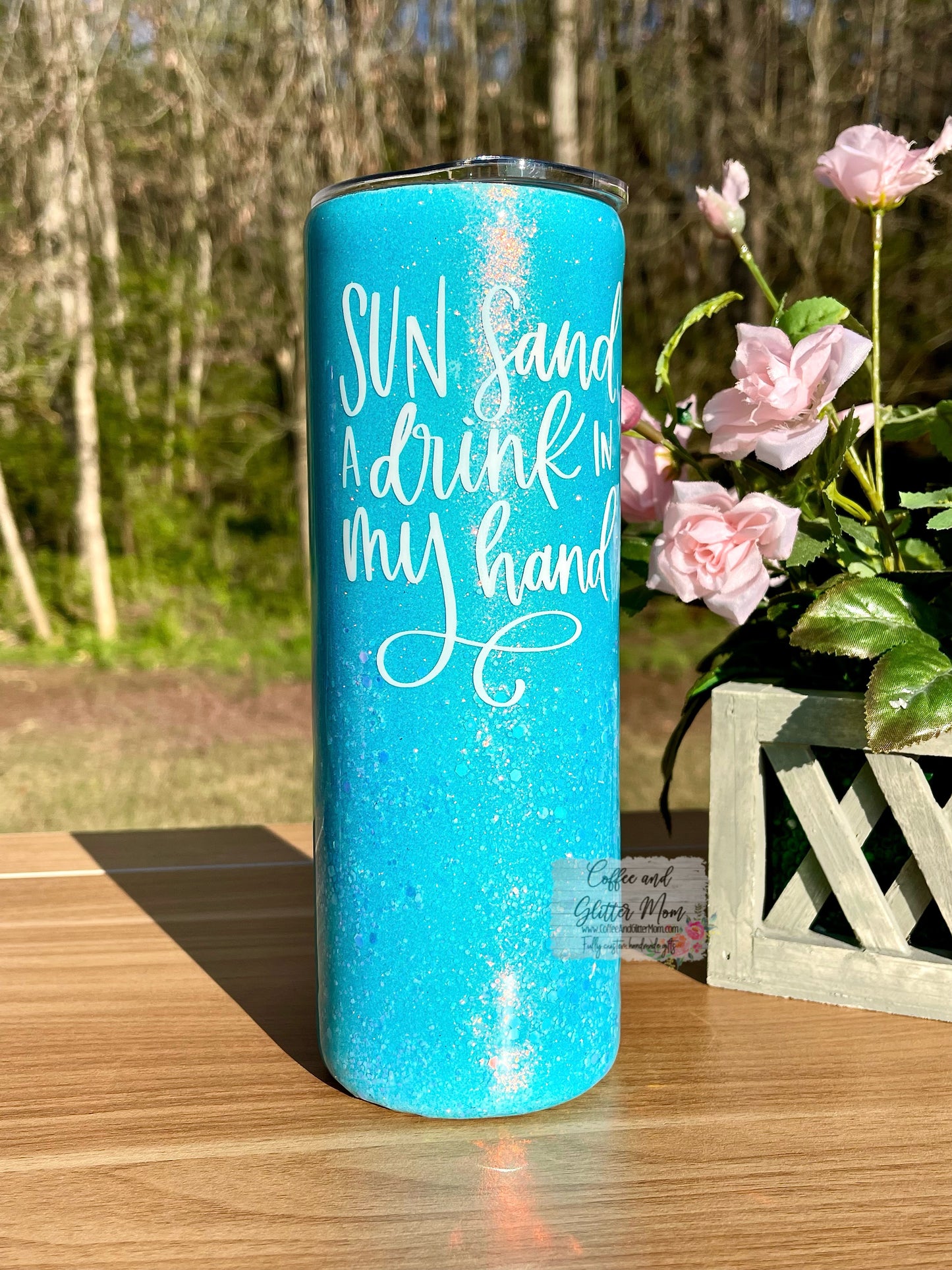 Lake Days & Sun Rays 20oz Skinny Tumbler