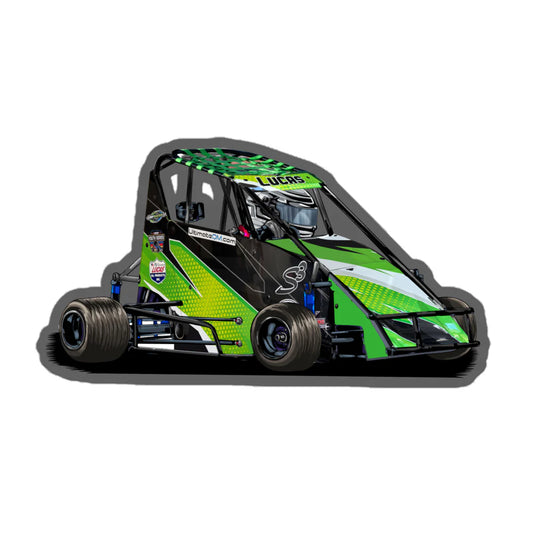 Lucas Pipala Racing Sticker
