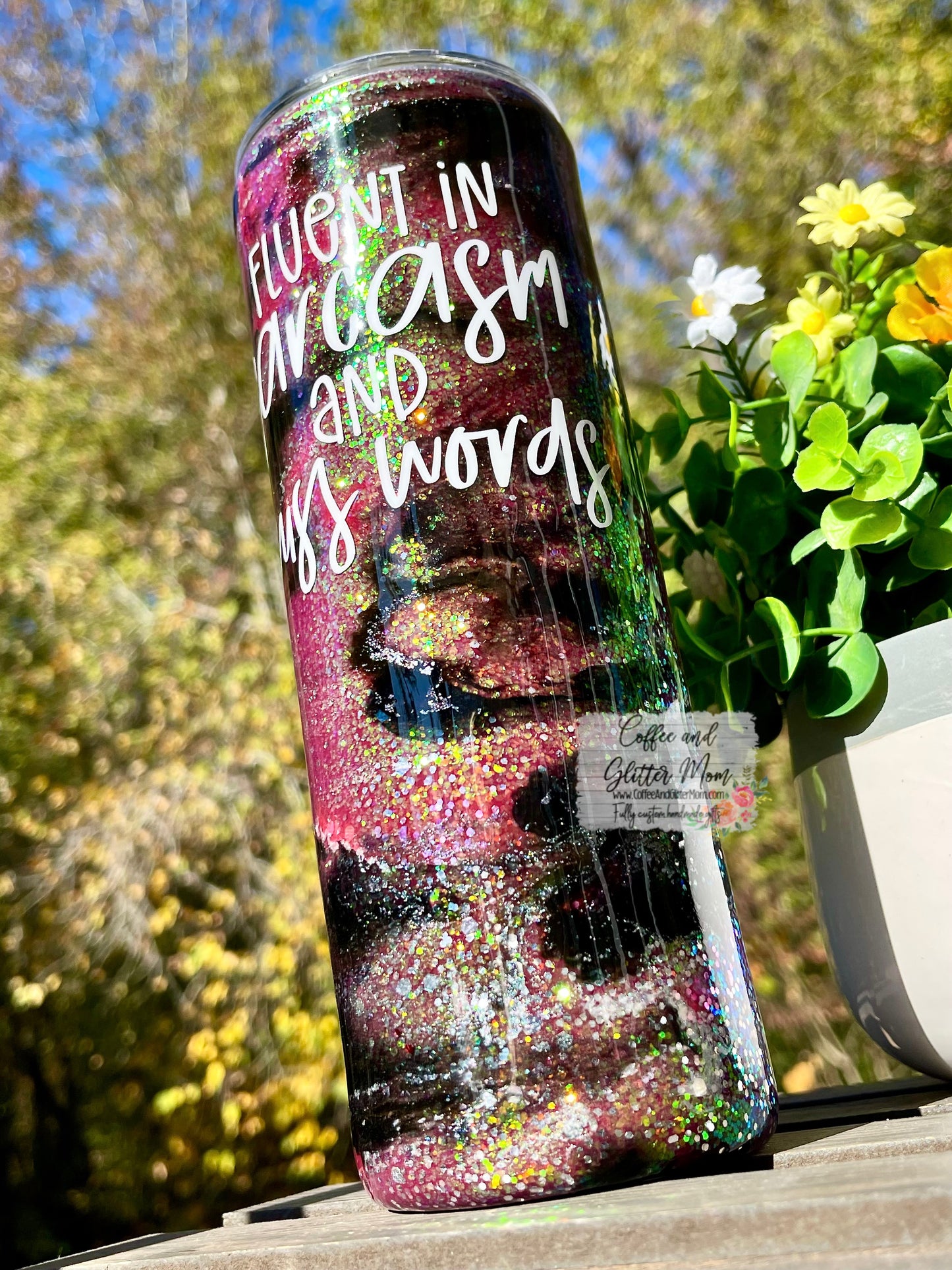 Sarcasm & Cuss Words 20oz Skinny