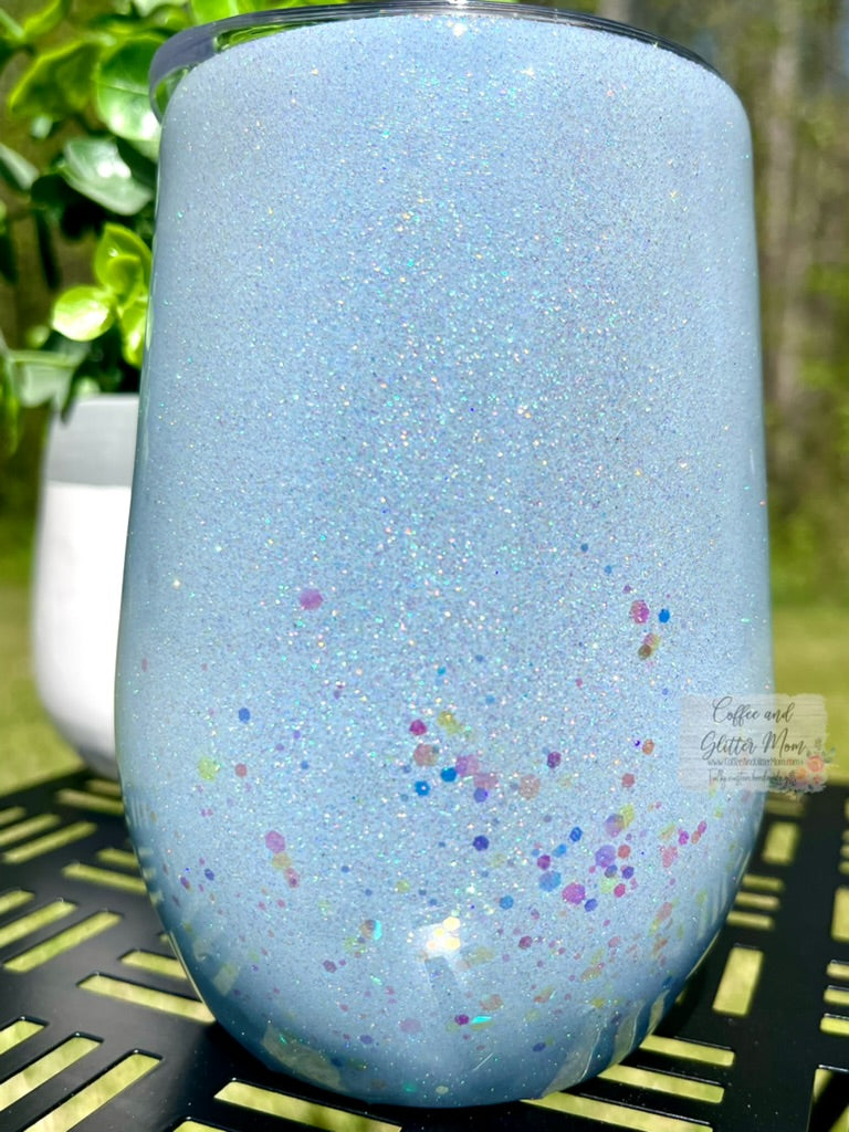 The Powder Blue Rainbow Tumbler