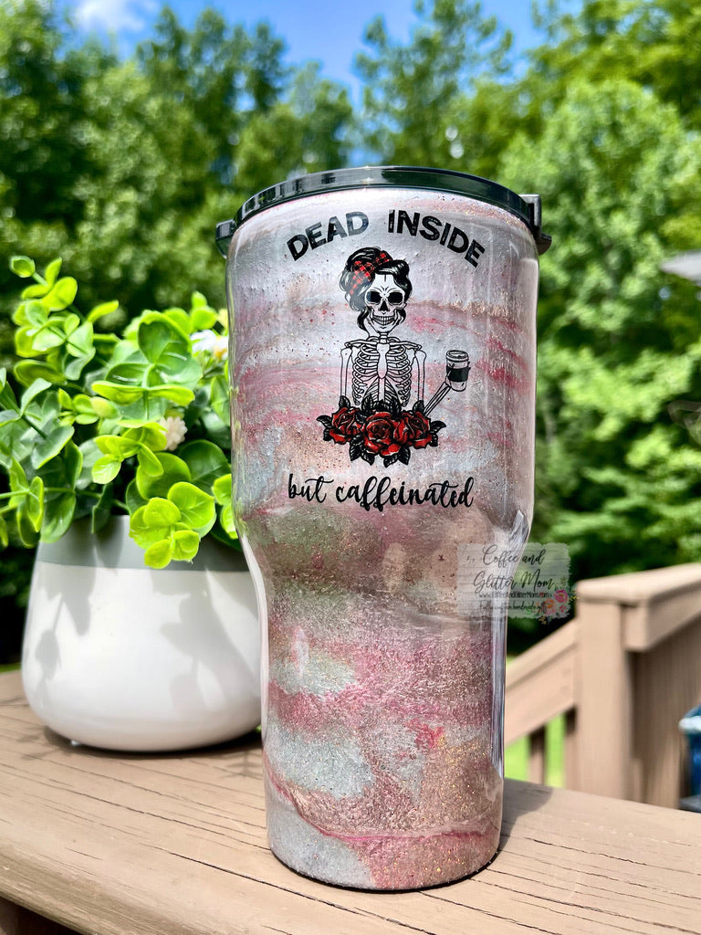 Dead Inside But Caffeinated 20oz Rtic