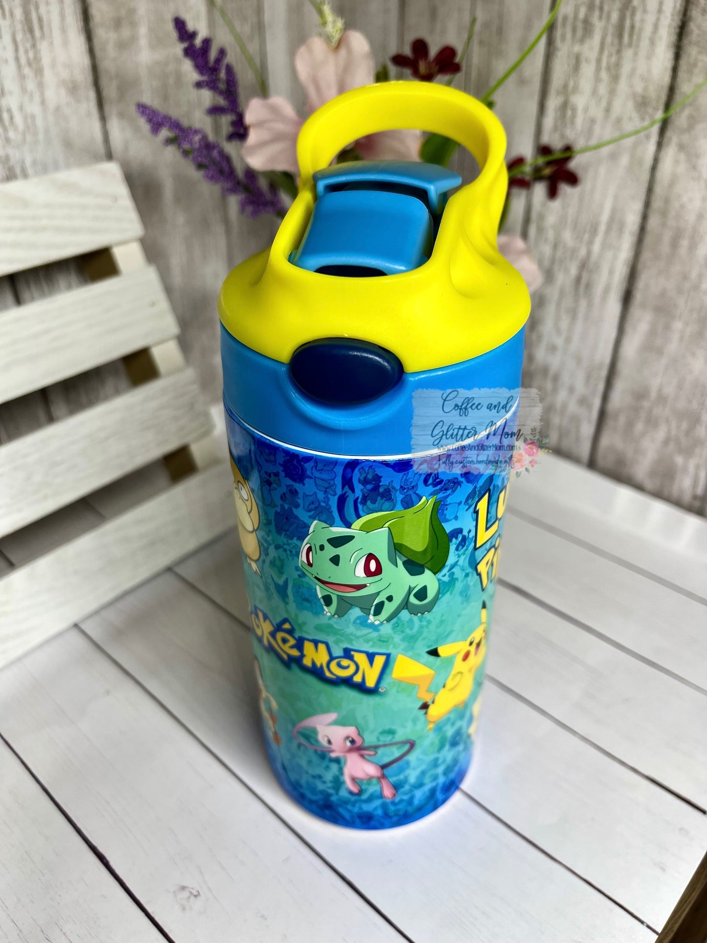 Pokemon 12oz Kids Water Bottle Tumbler