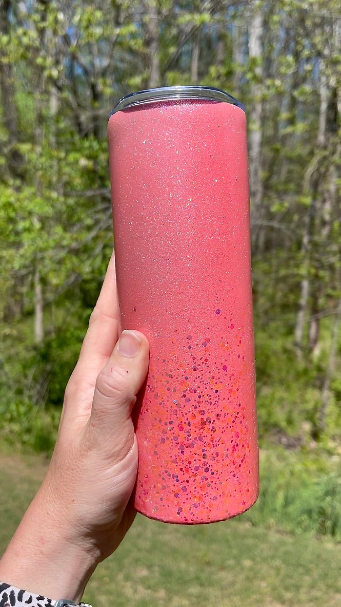 Coral Rainbow 20oz Skinny