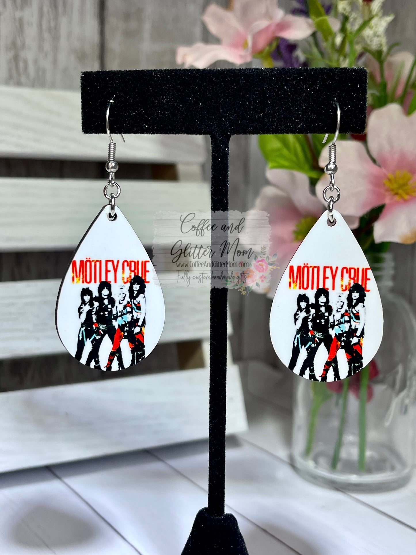 Rock Band Stadium Tour Teardrop Earrings