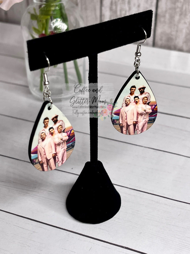 Best Boyband Ever Teardrop Earrings