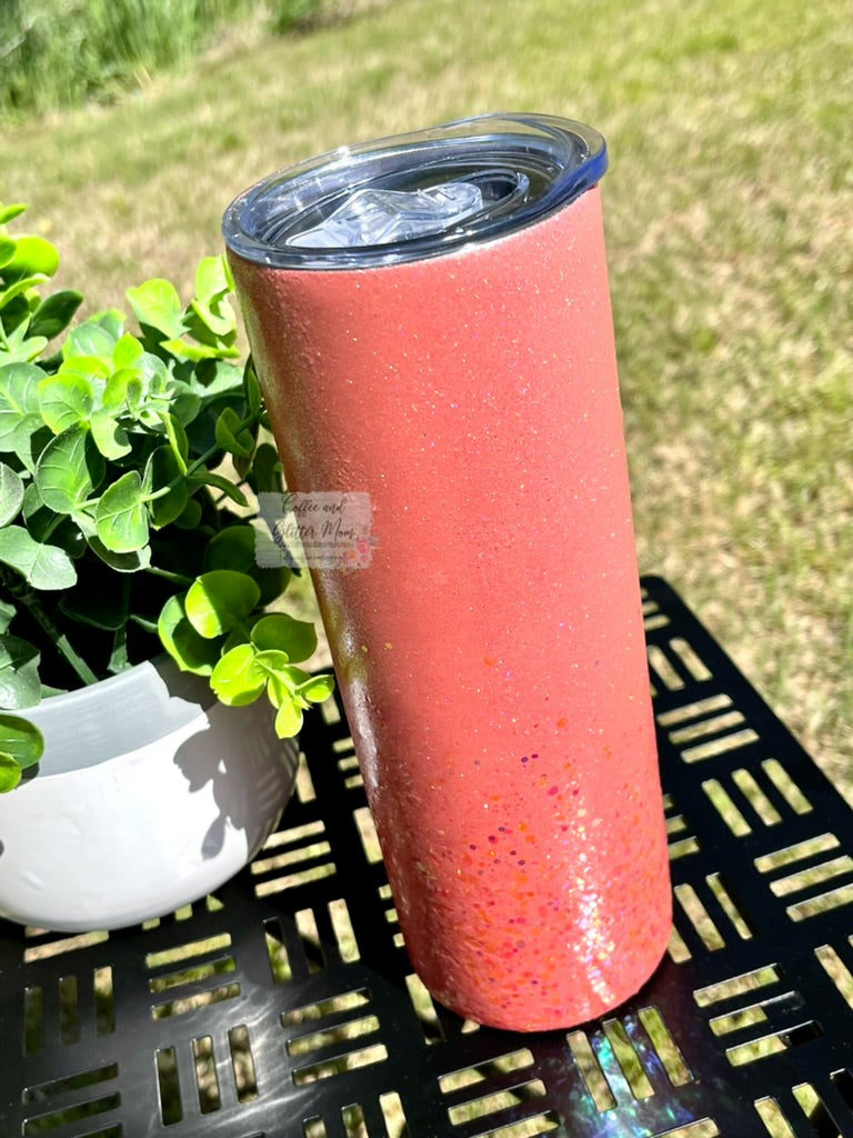 Coral Rainbow 20oz Skinny