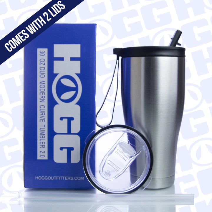 Duo-Lid 30oz Slim Curve Travel Tumbler