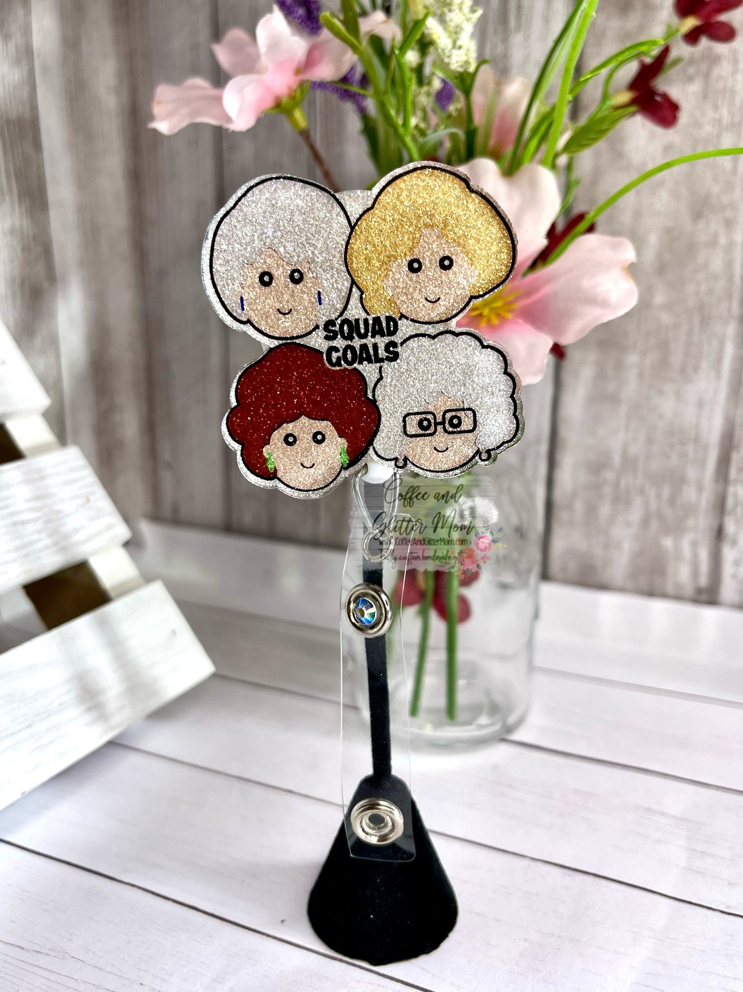 Golden Squad Goals Designer Badge Reel