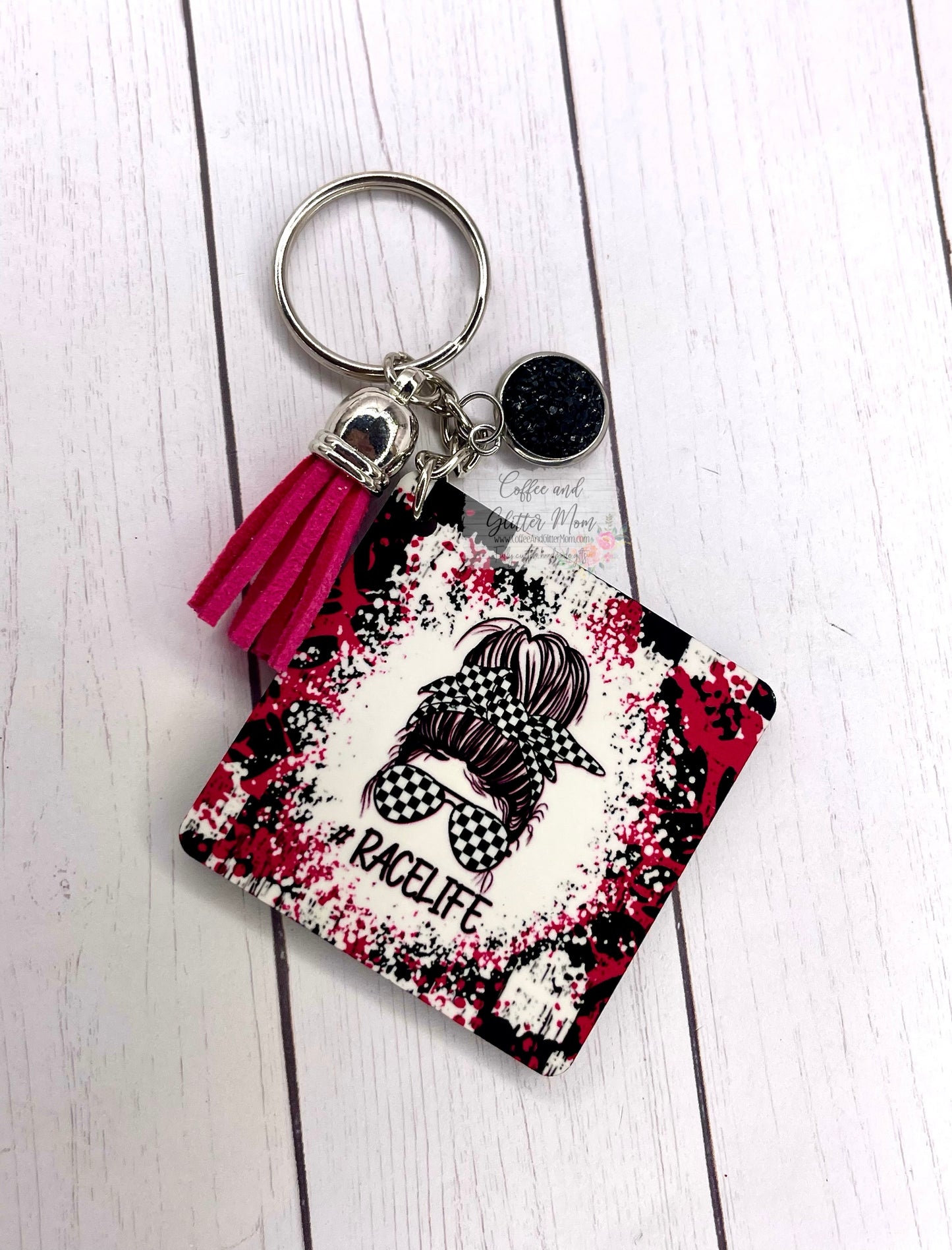 Race Life Keychain