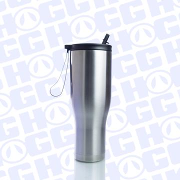 Duo-Lid 40oz Slim Curve Travel Tumbler