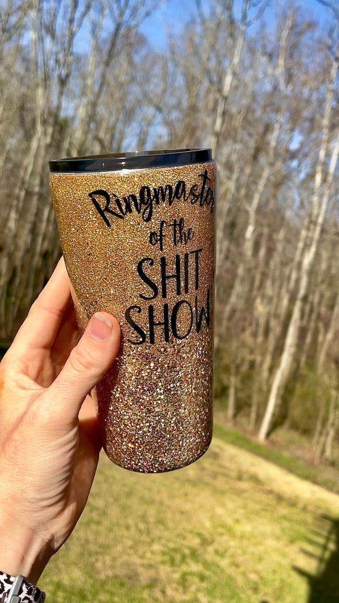 Ringmaster of the Shit Show 16oz Slim Pint