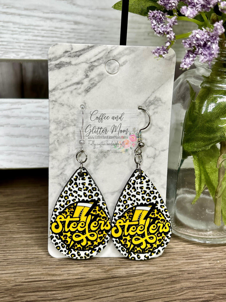 Stealers Football Earrings