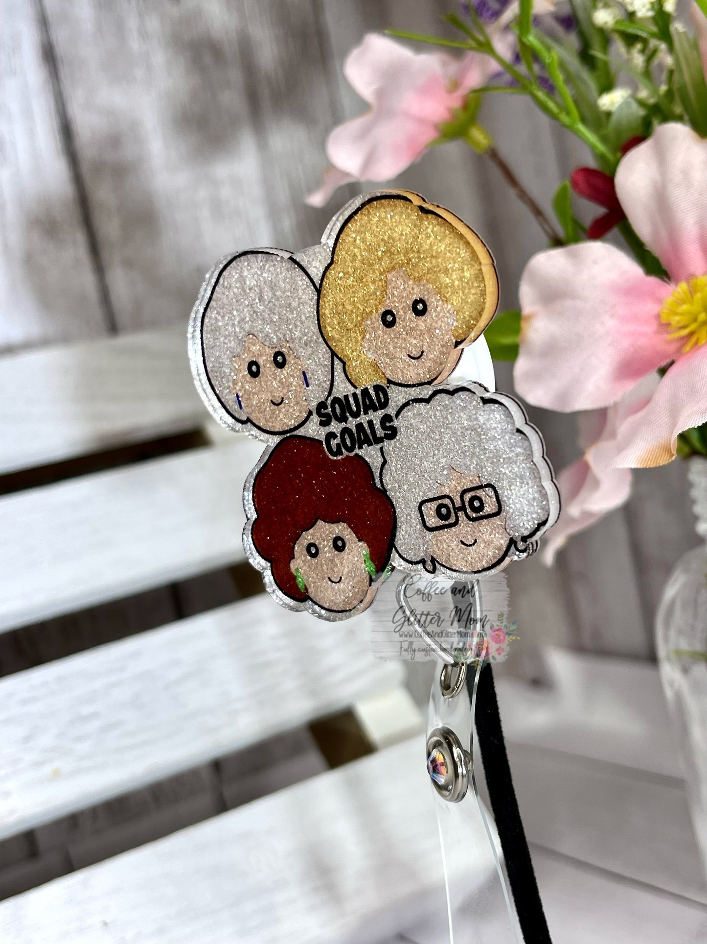 Golden Squad Goals Designer Badge Reel