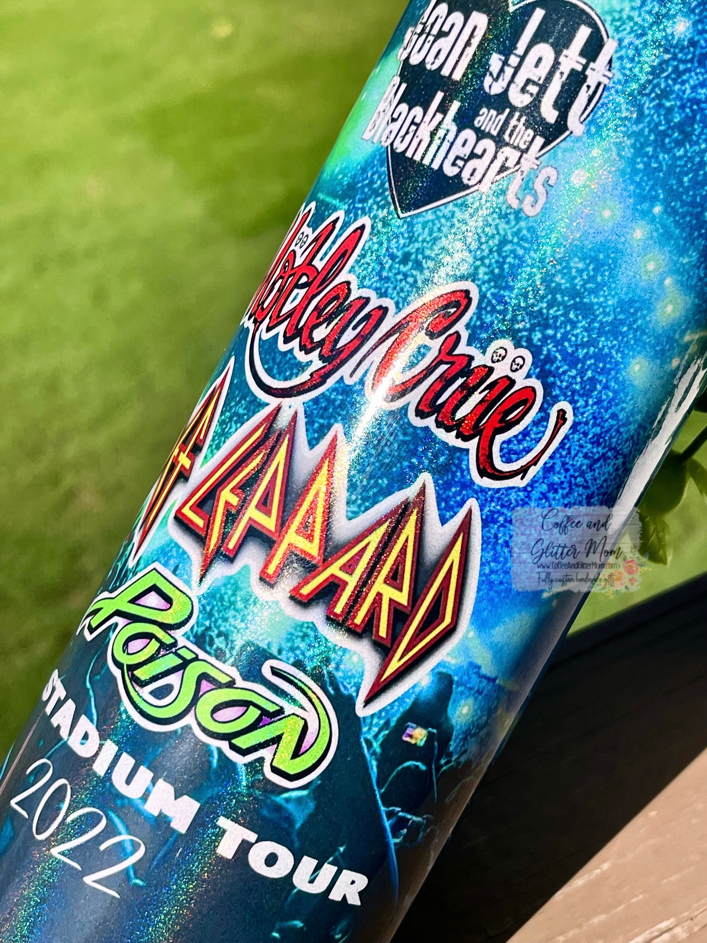 The 2022 Stadium Tour 20oz White Rainbow Skinny Tumbler
