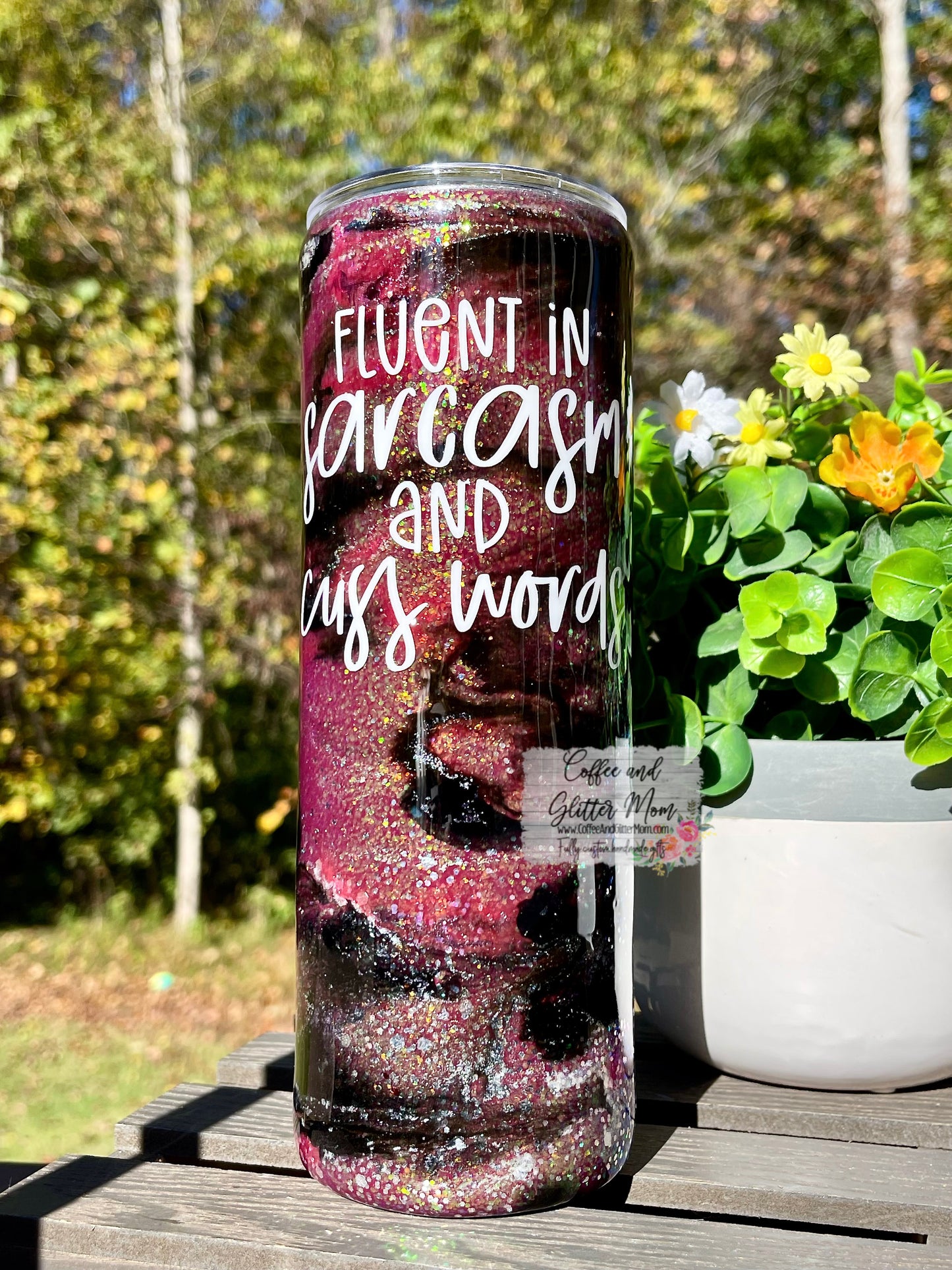 Sarcasm & Cuss Words 20oz Skinny
