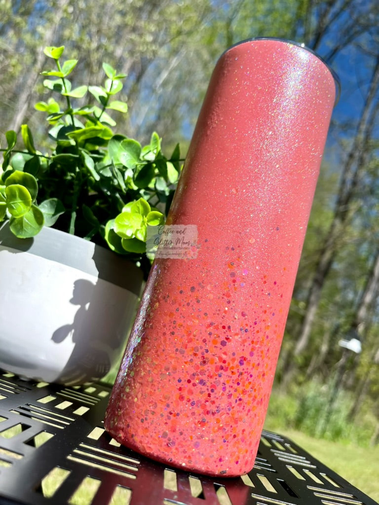 Coral Rainbow 20oz Skinny