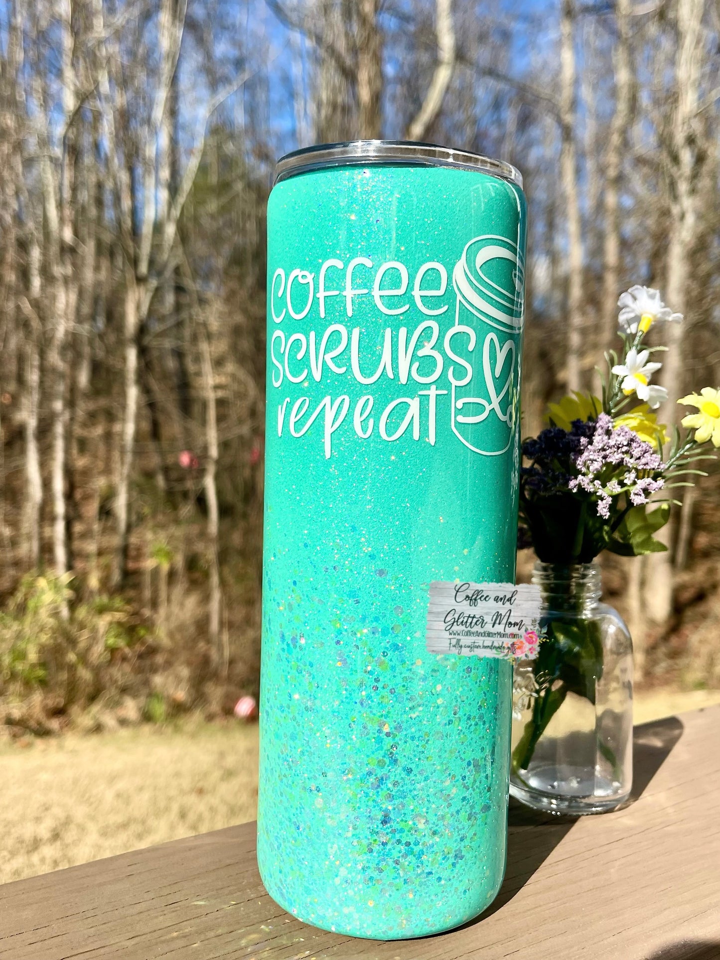 Coffee Scrubs Repeat 20oz Mint Skinny
