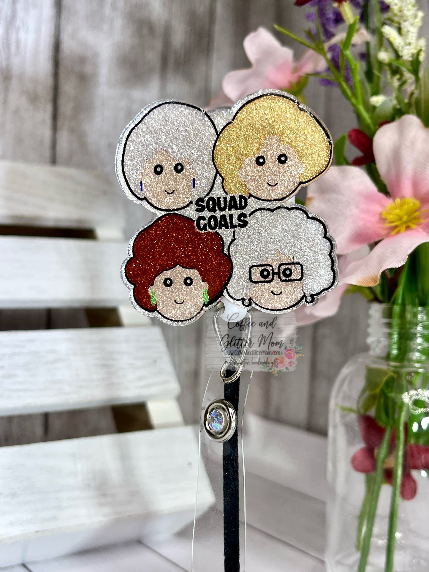 Golden Squad Goals Designer Badge Reel