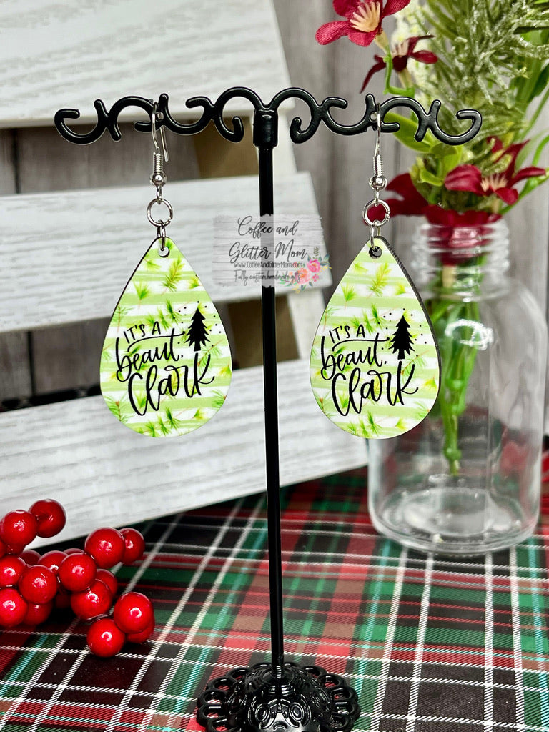 It's A Beaut Clark Griswold Christmas Earrings