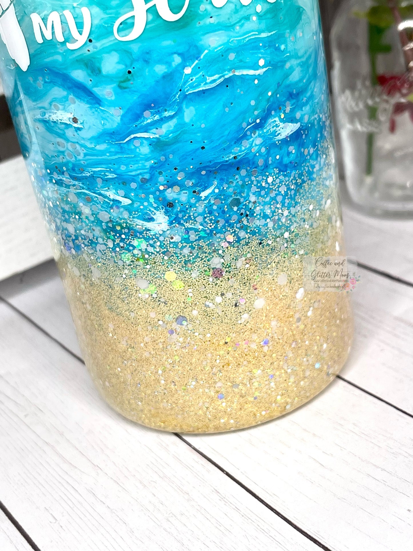 To The Ocean I Go 20oz Skinny Tumbler