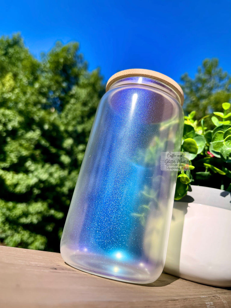 Summer Water 16oz Pick Your Color & Alcohol Glass Can