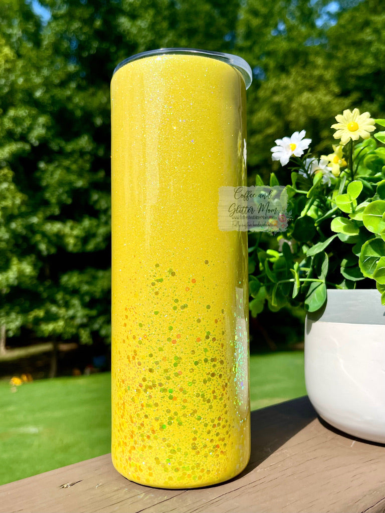 Yellow Rainbow 20oz Skinny