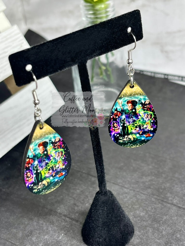 RTS Magical Witches Teardrop Earrings