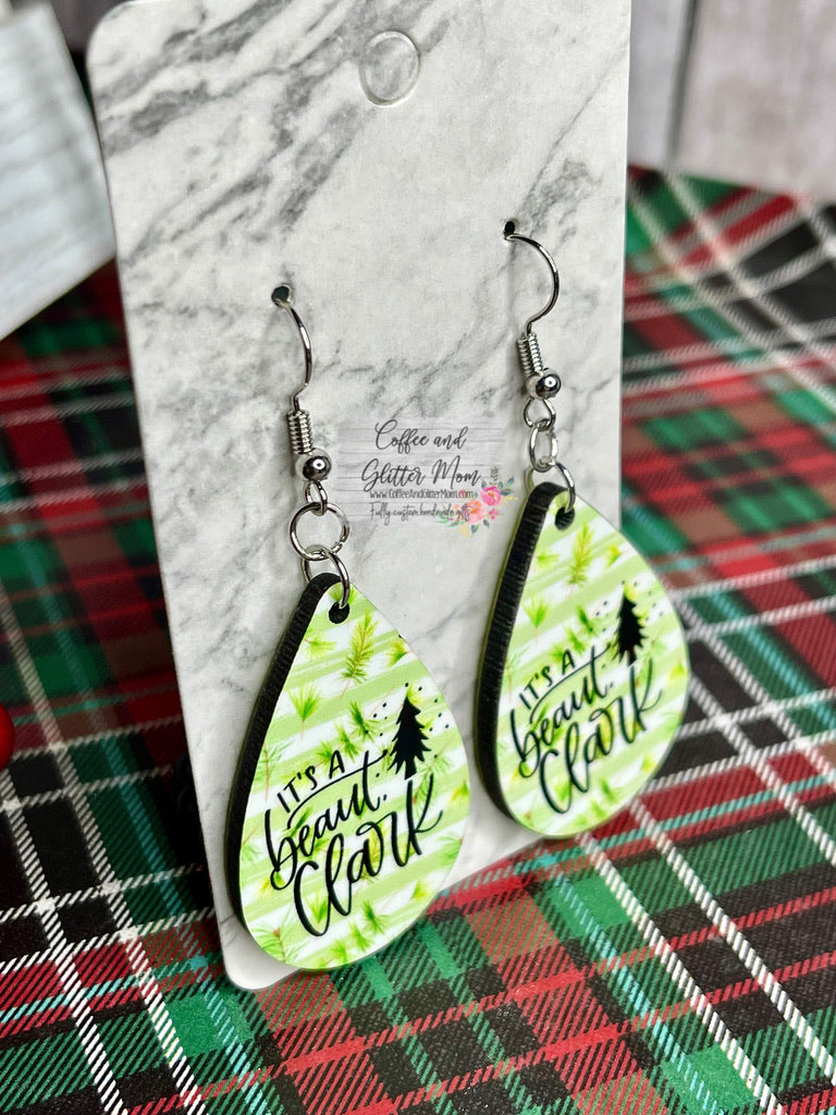 It's A Beaut Clark Griswold Christmas Earrings