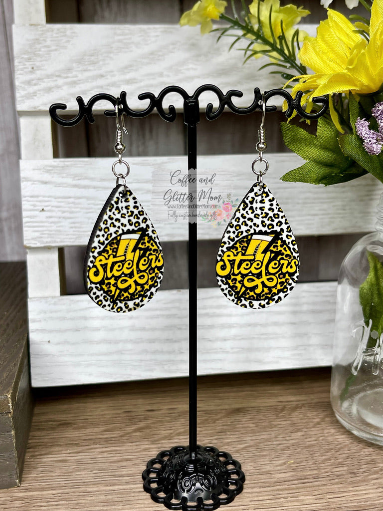 Stealers Football Earrings