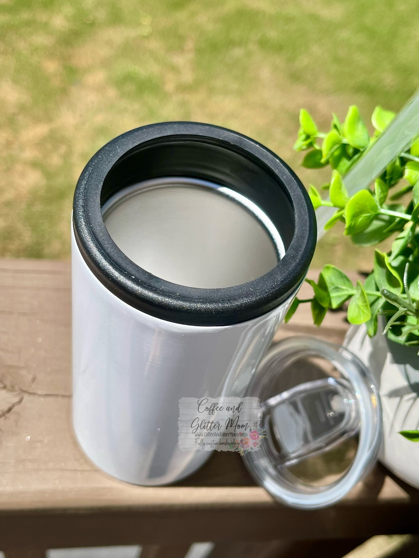 Skinny Can Cooler Duo-Lid Tumbler