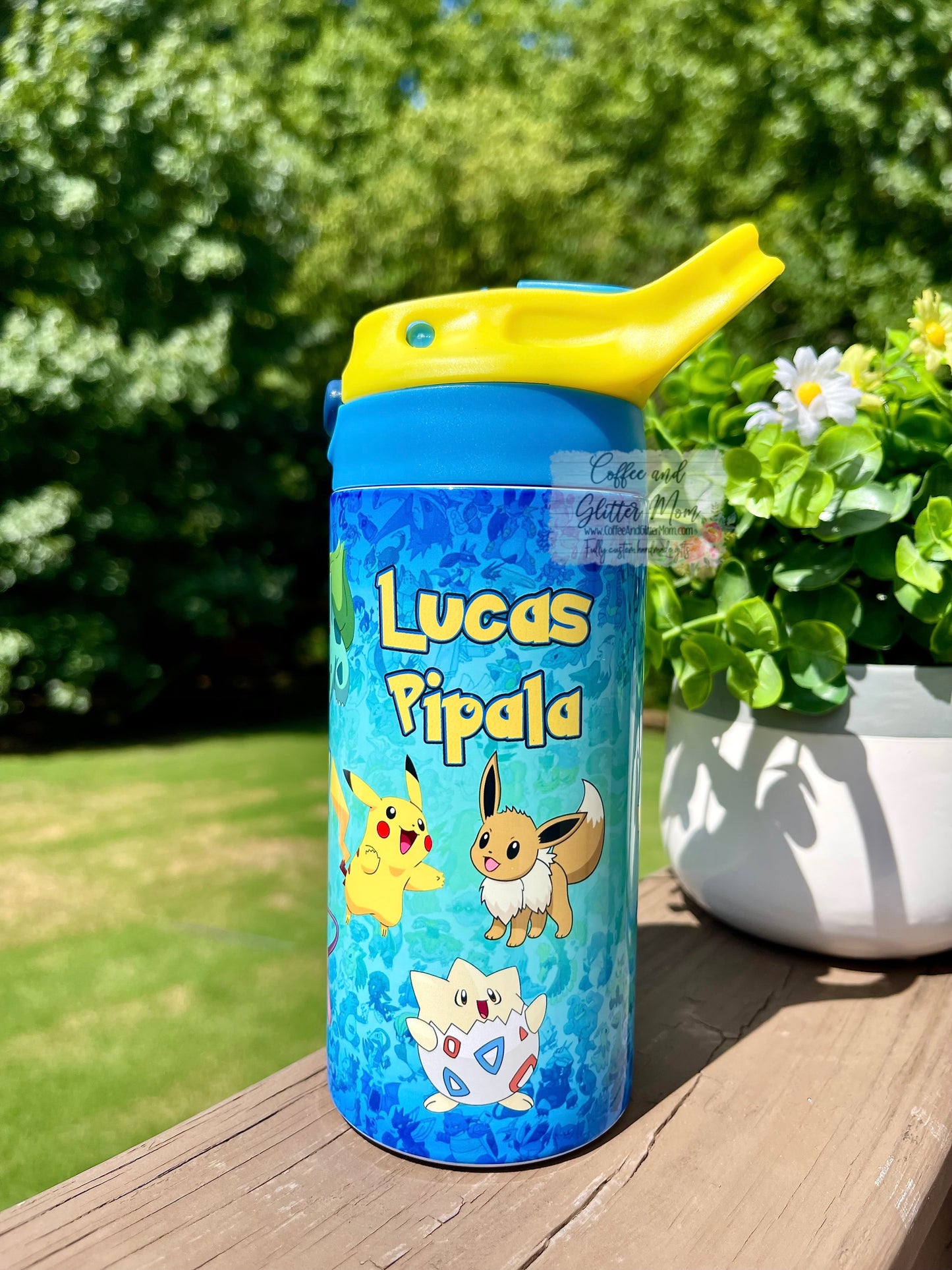 Pokemon 12oz Kids Water Bottle Tumbler