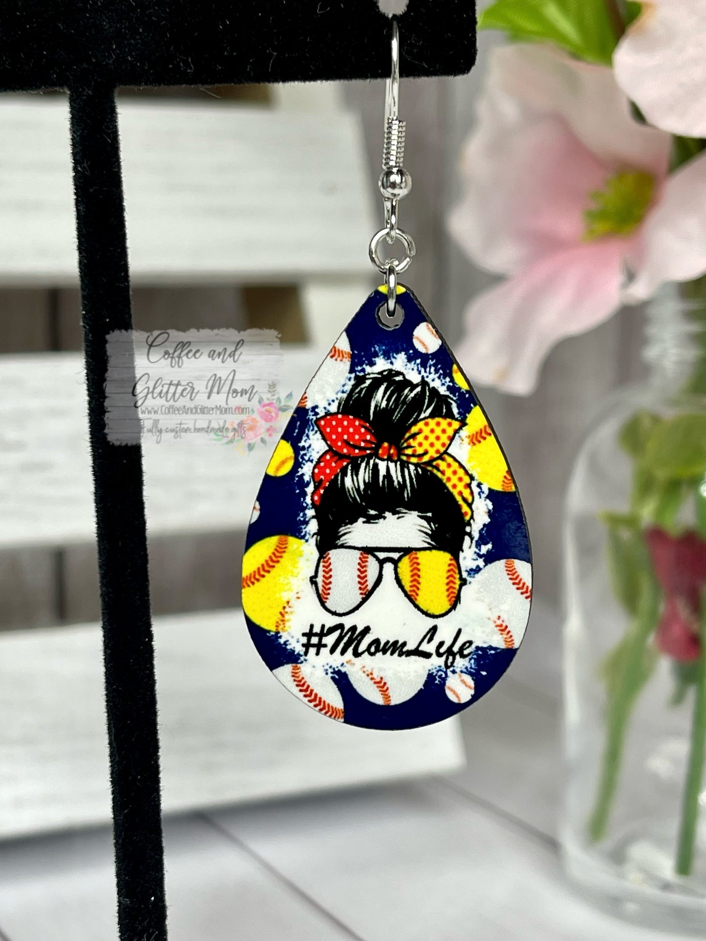 Baseball and Softball #Momlife Earrings