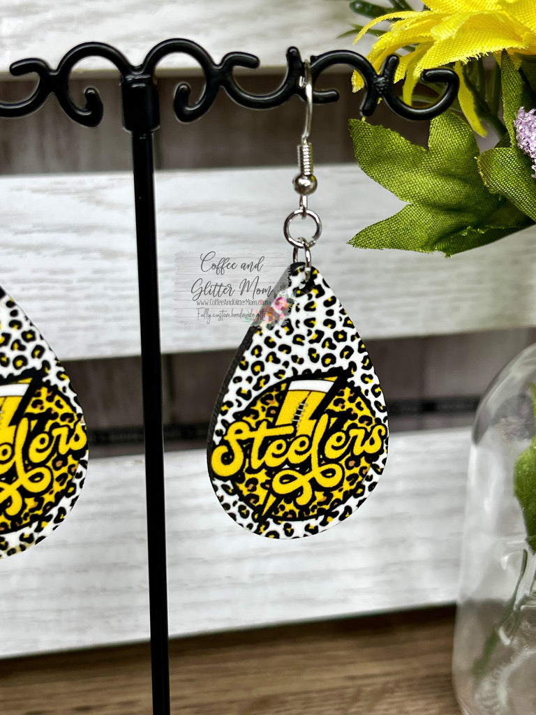 Stealers Football Earrings